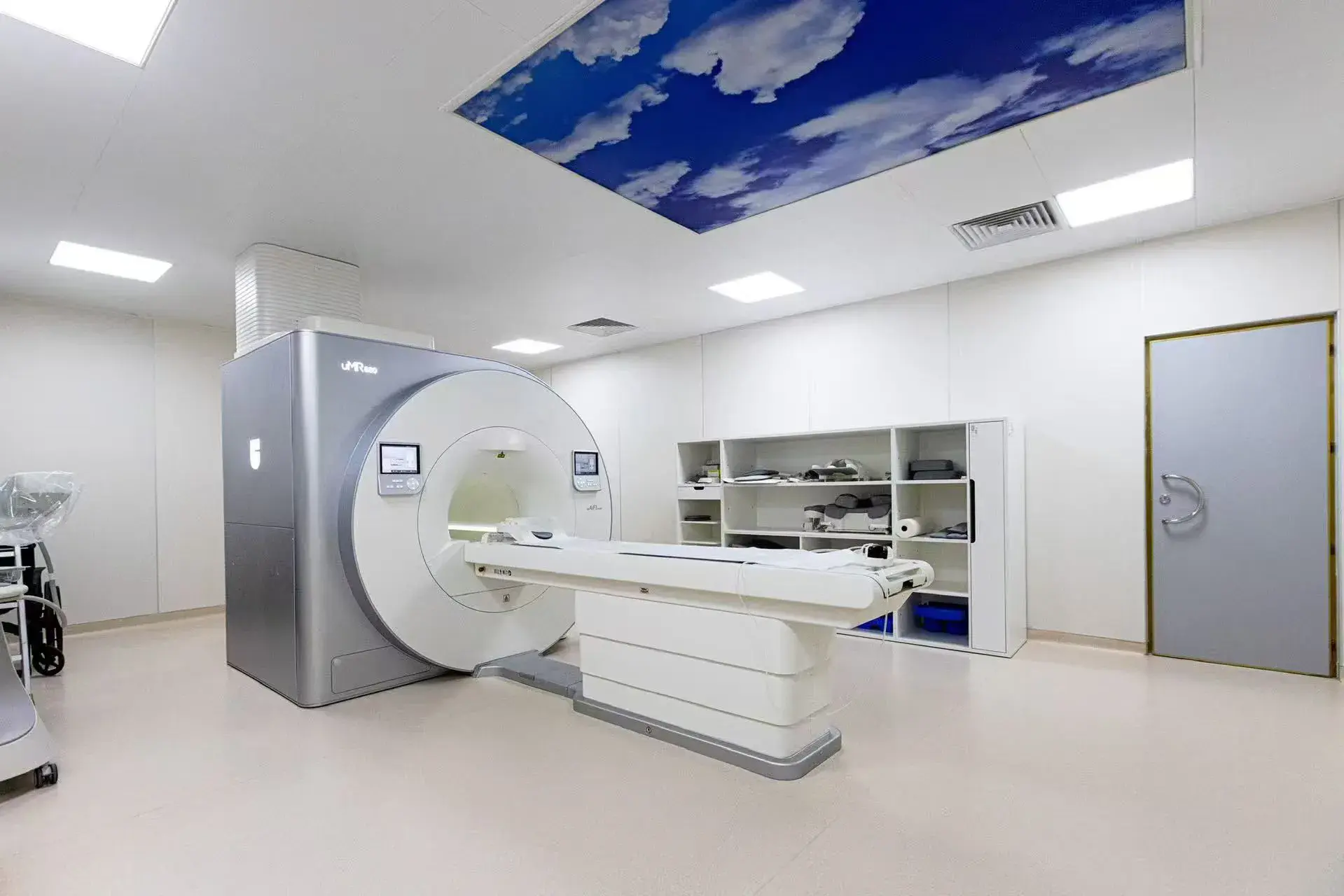 A superconducting MRI scanner used for advanced imaging.