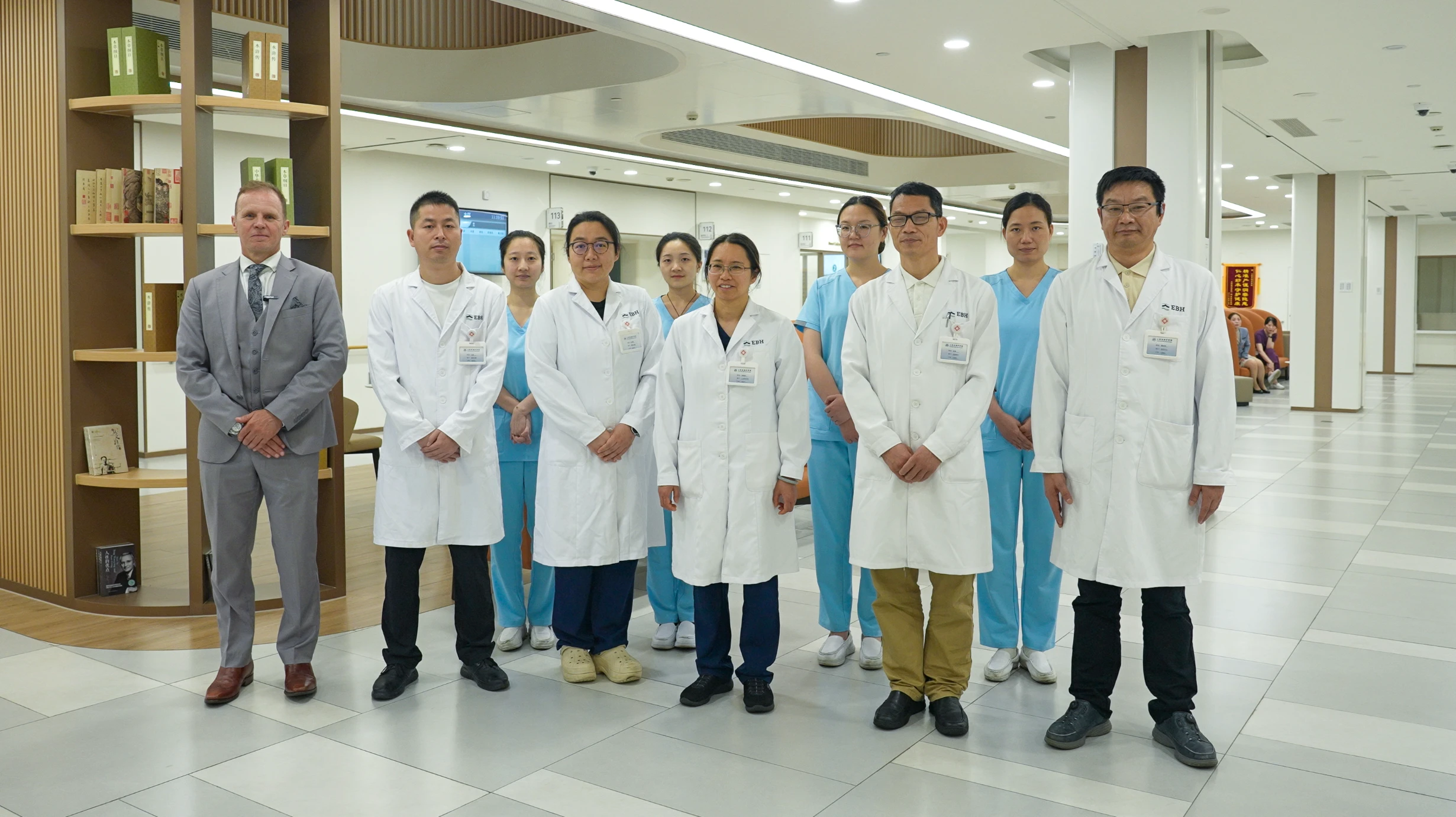 The Future Health China team at Shanghai International Medical Center.